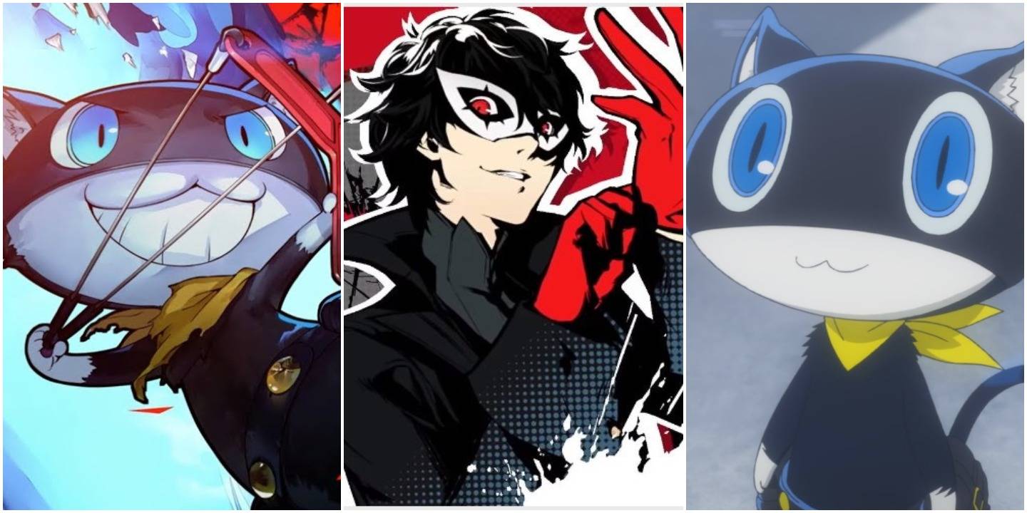 Details about   TGS19 Persona 5 the Royal Star Can Badge Mona/Morgana